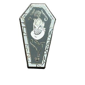 Disney Ursula Trading Pin Hidden Mickey Little Mermaid Villain Coffin Lapel Pin
